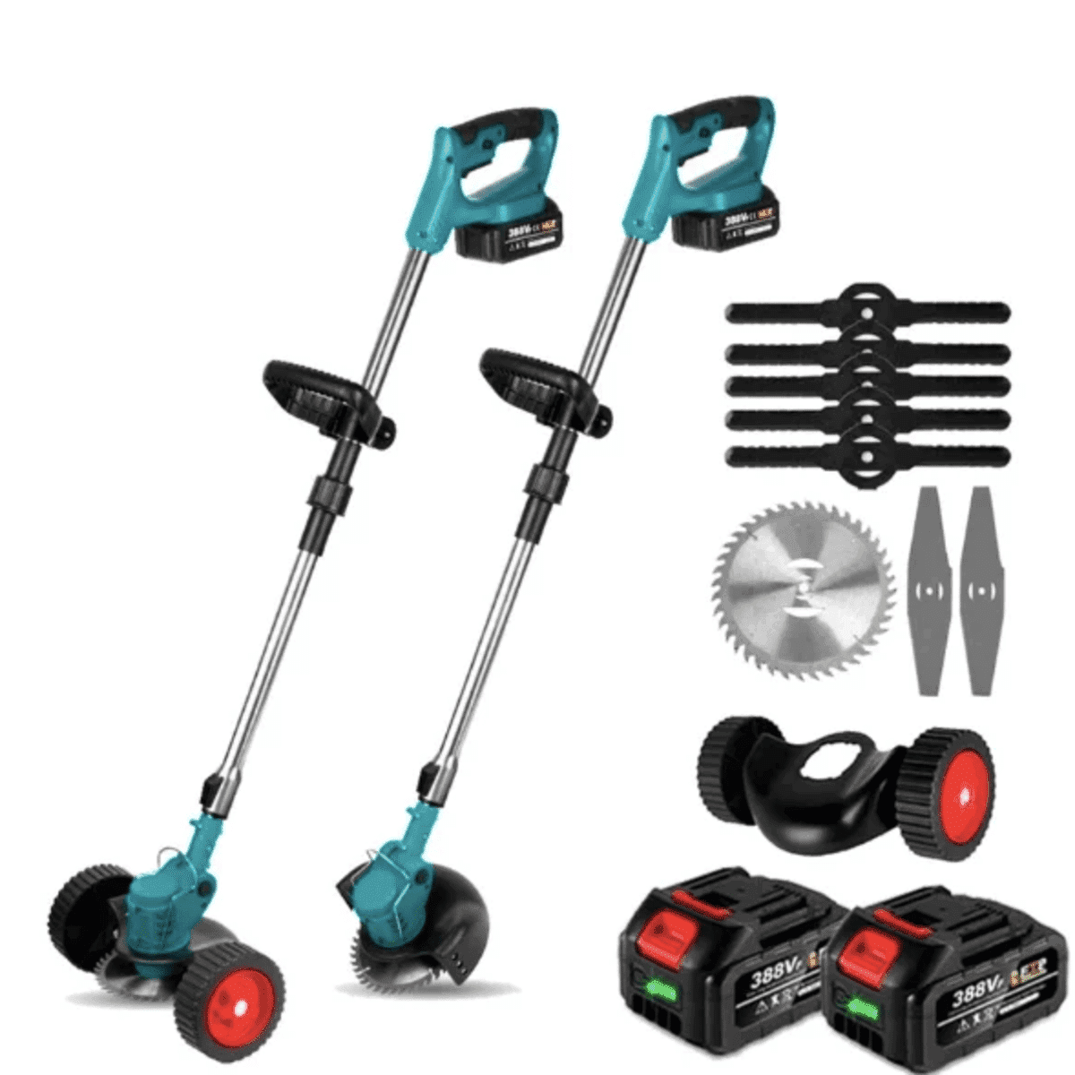 מכסחת חשמלית 1800W לדשא עם אביזרים נלווים