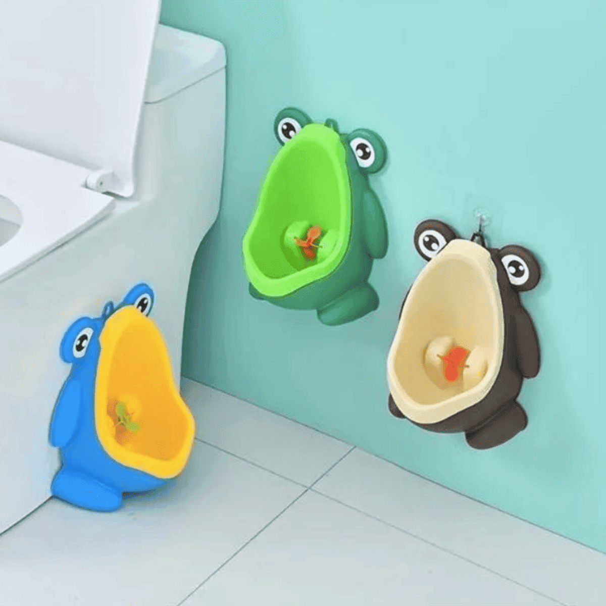 אסלת קיר לתינוקות בצורת חיה מצחיקה