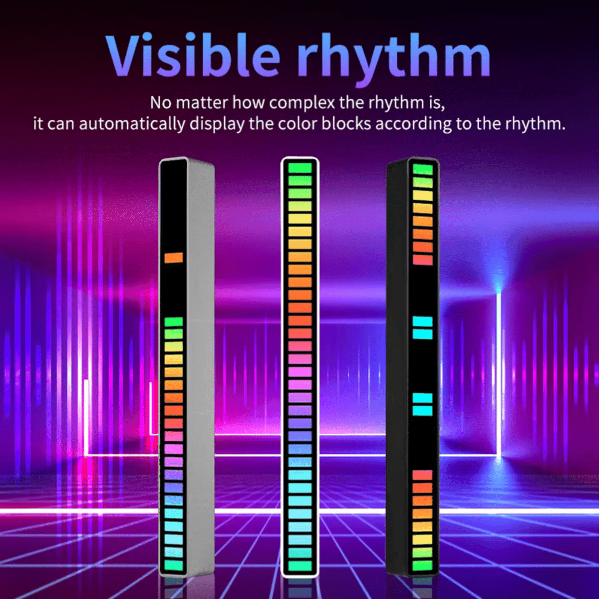 נורת RGB חכמה עם שליטה מרחוק