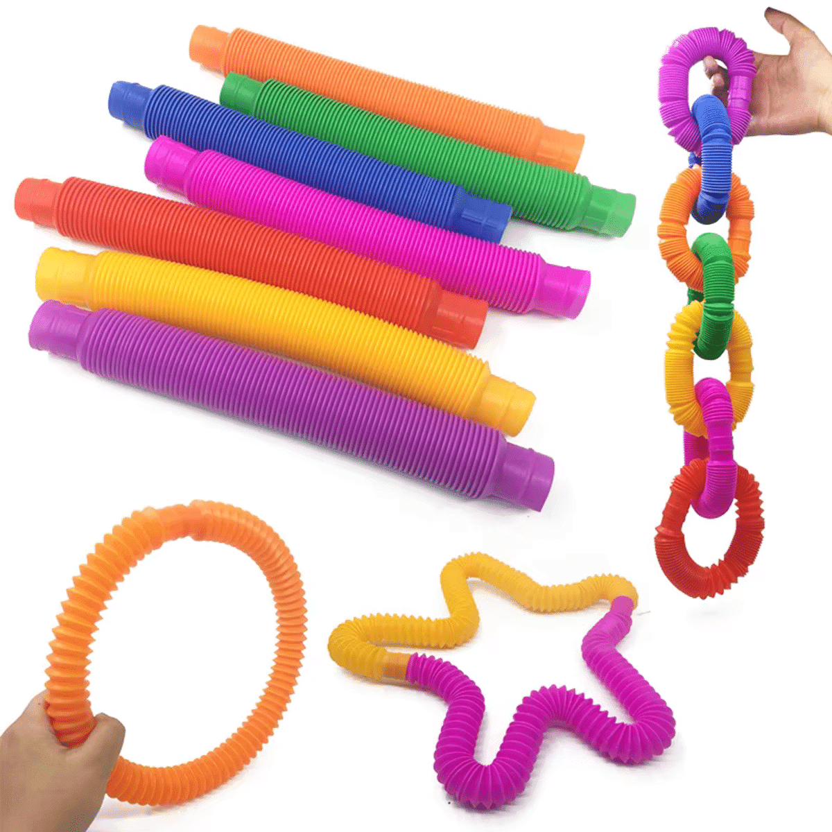 מוליך טלסקופי לשחרור לחץ ולגמישות