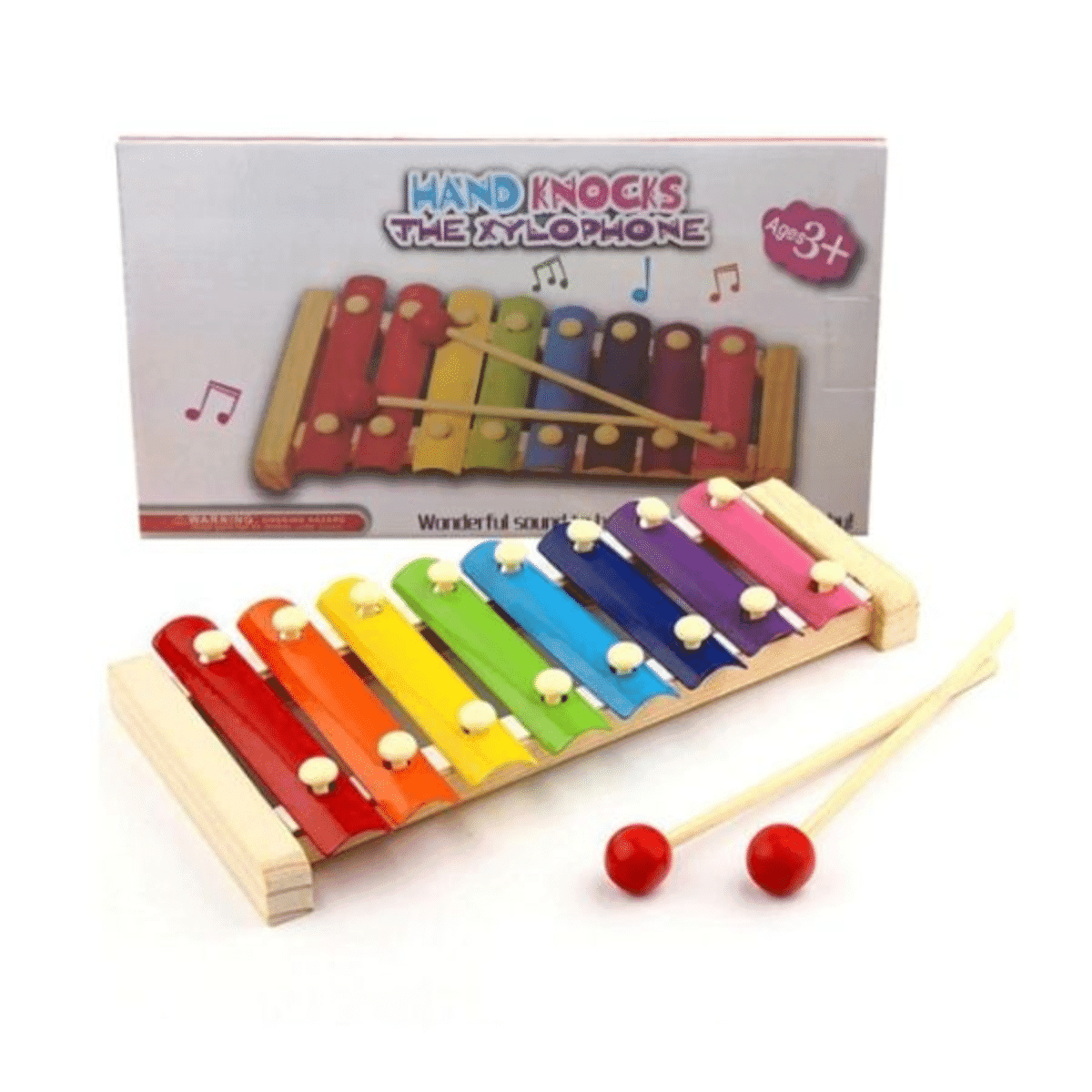 קסילופון מעץ לימודי לפעוטות