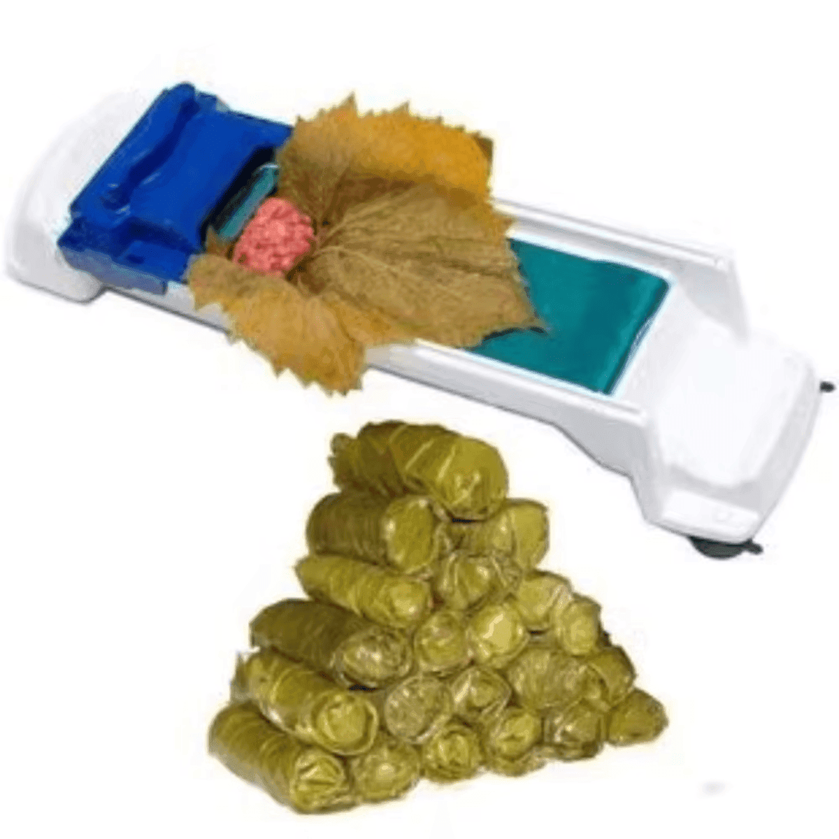 כלי לגלגול עלי ירק ממולאים בקלות