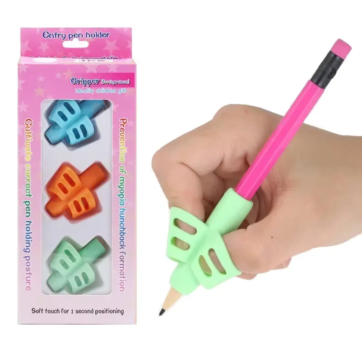 עזר לאחיזה נכונה של עיפרון לפעוטות
