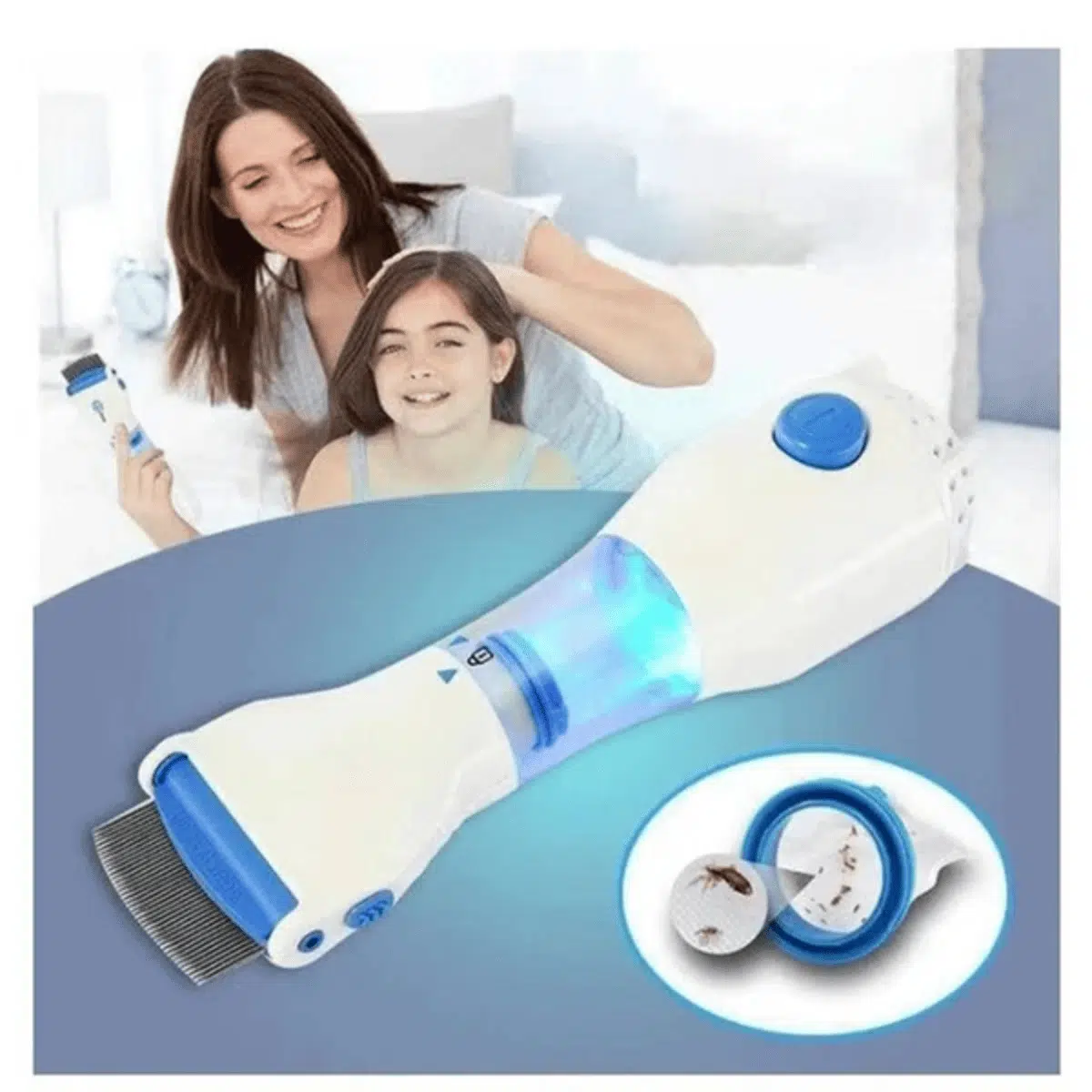 מסרק חשמלי להסרת כינים מהיר