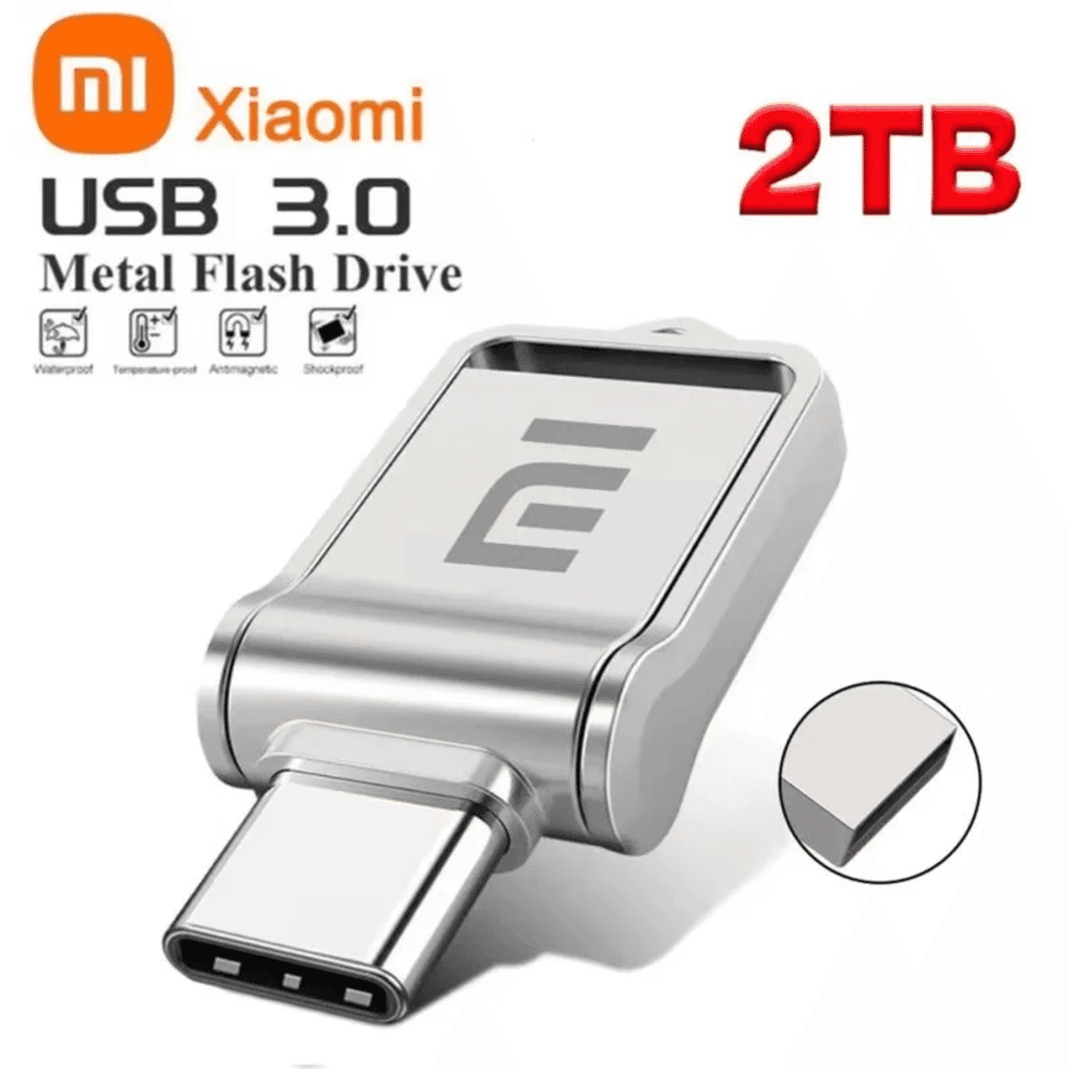 דיסק און קי מיני 2TB מהיר לאחסון קבצים