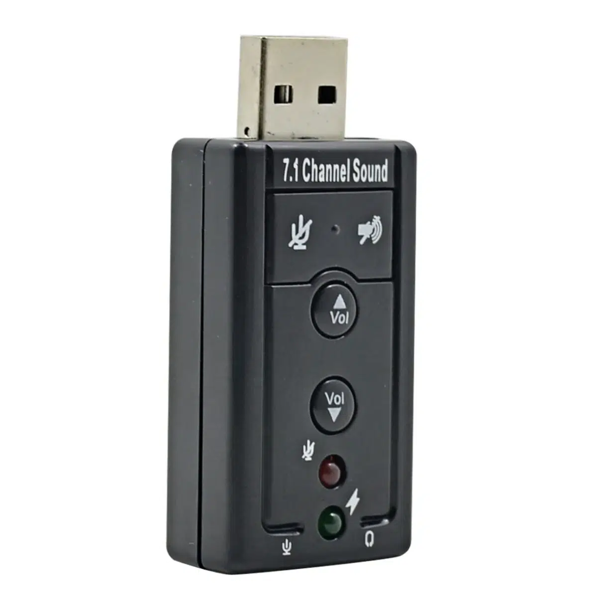 כרטיס קול חיצוני USB עם פלט 7.1 ערוצים