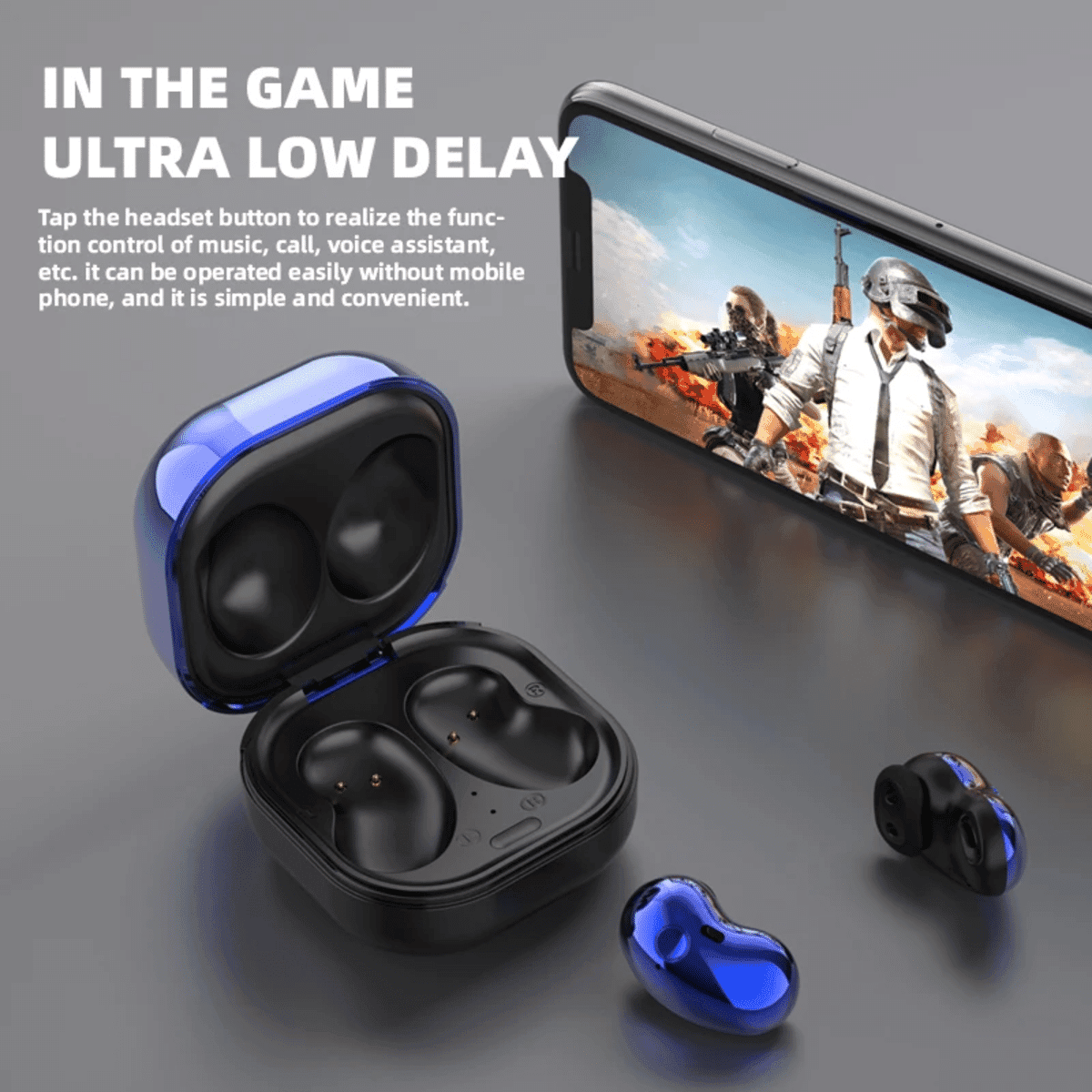 אוזניות ספורט אלחוטיות TWS Bluetooth 5.0