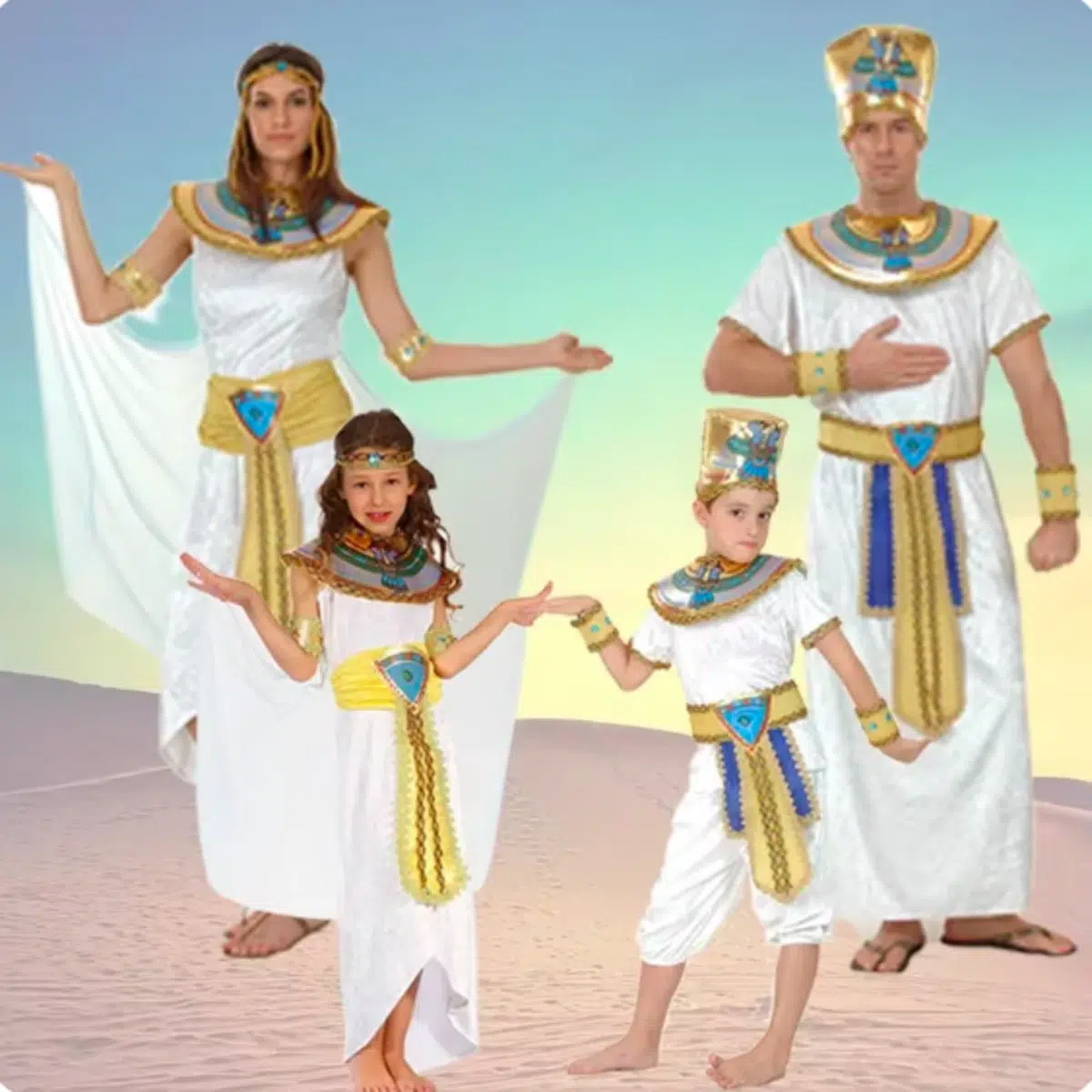 תחפושת פרעה מצרית לכל המשפחה