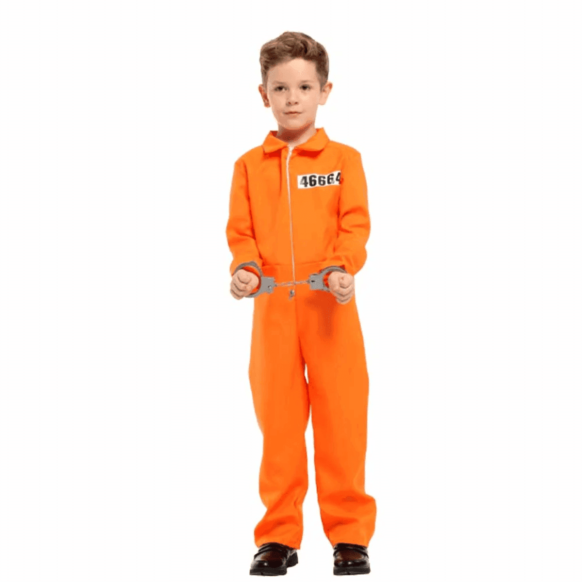 תחפושת אסיר עם אזיקים לילדים