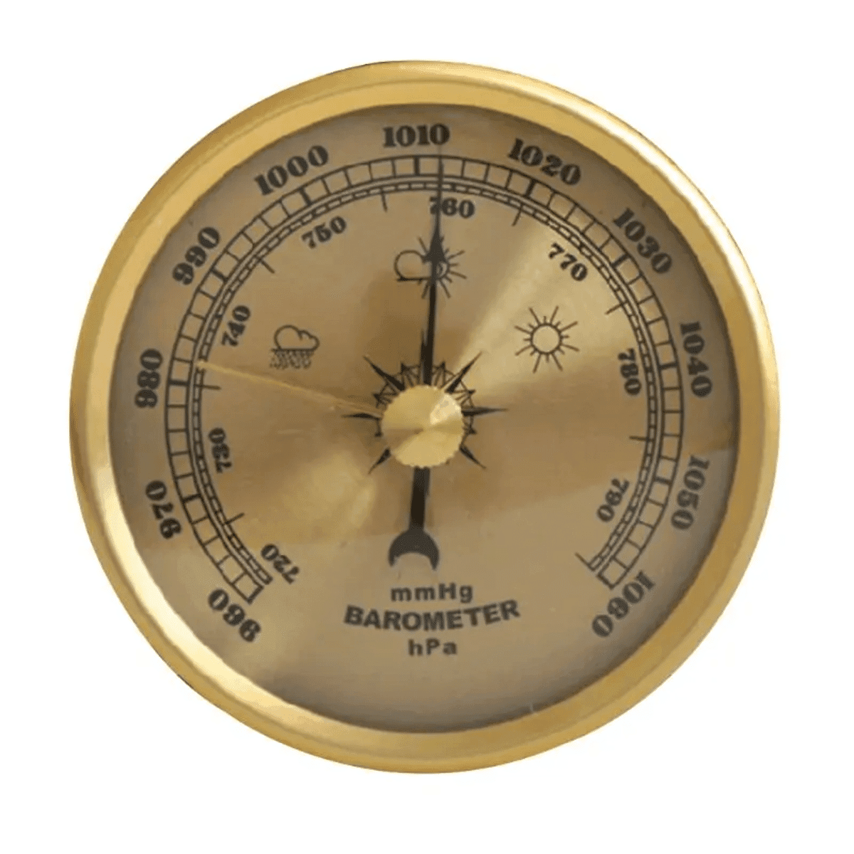 ברומטר קלאסי 70 מ"מ לקישוט ביתי