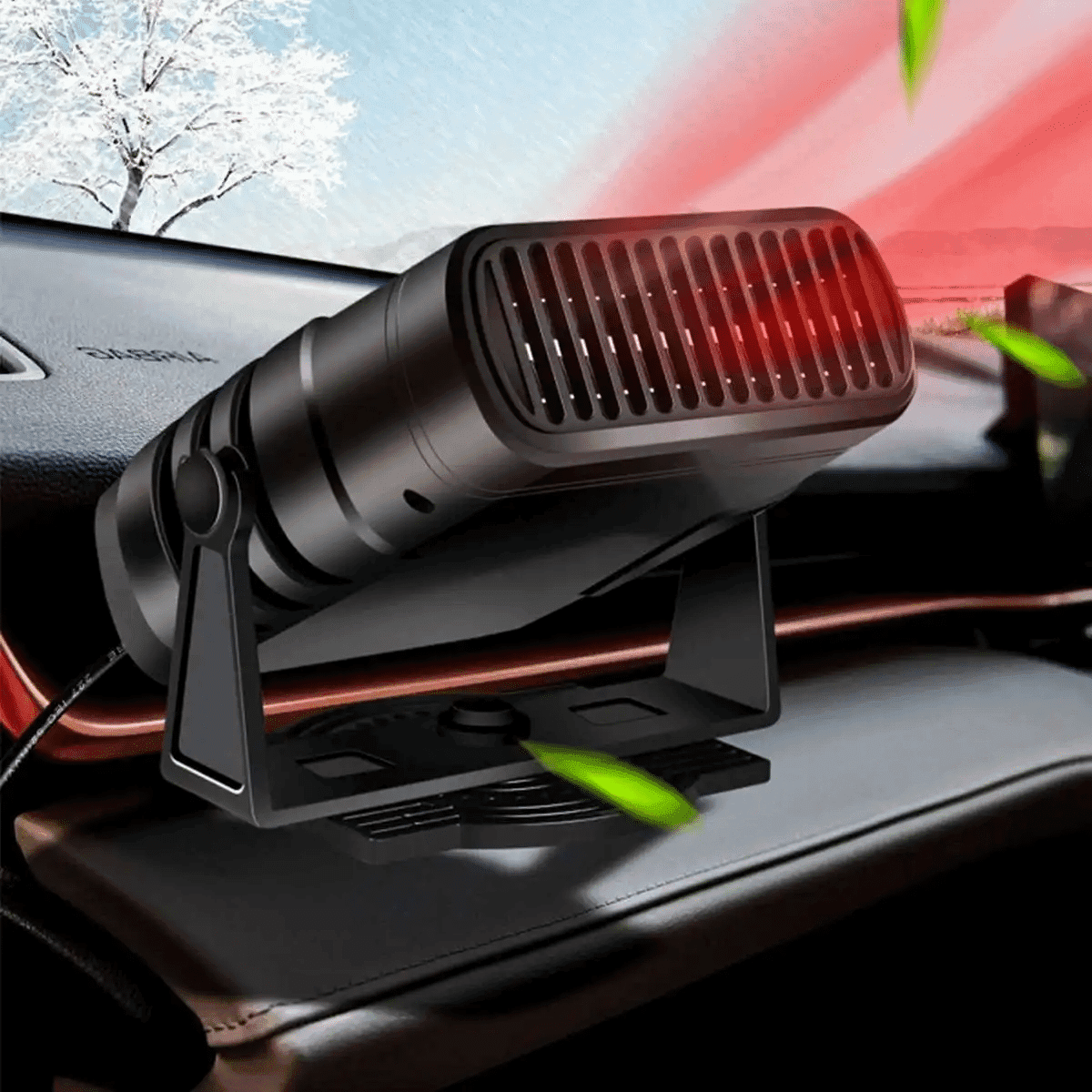 מאוורר חימום לרכב 12V/24V 120W נגד ערפל