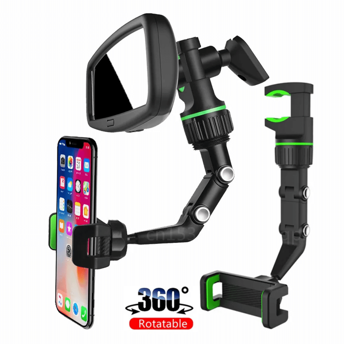 מעמד טלפון לרכב סיבוב מלא 360 מעלות