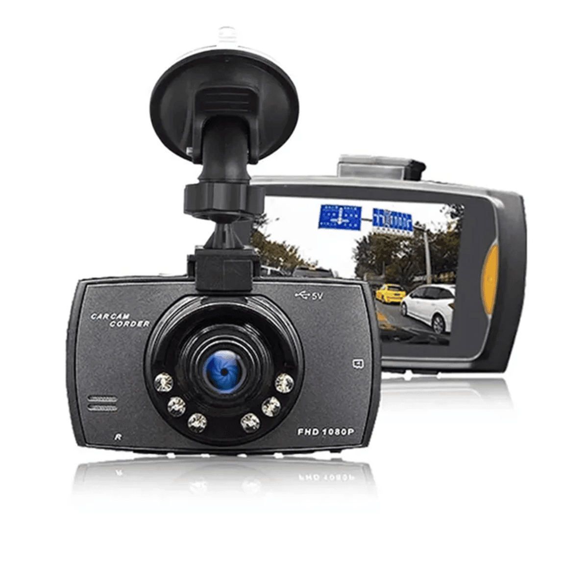 מצלמת דרך 1080p עם ראיית לילה והקלטת לולאה