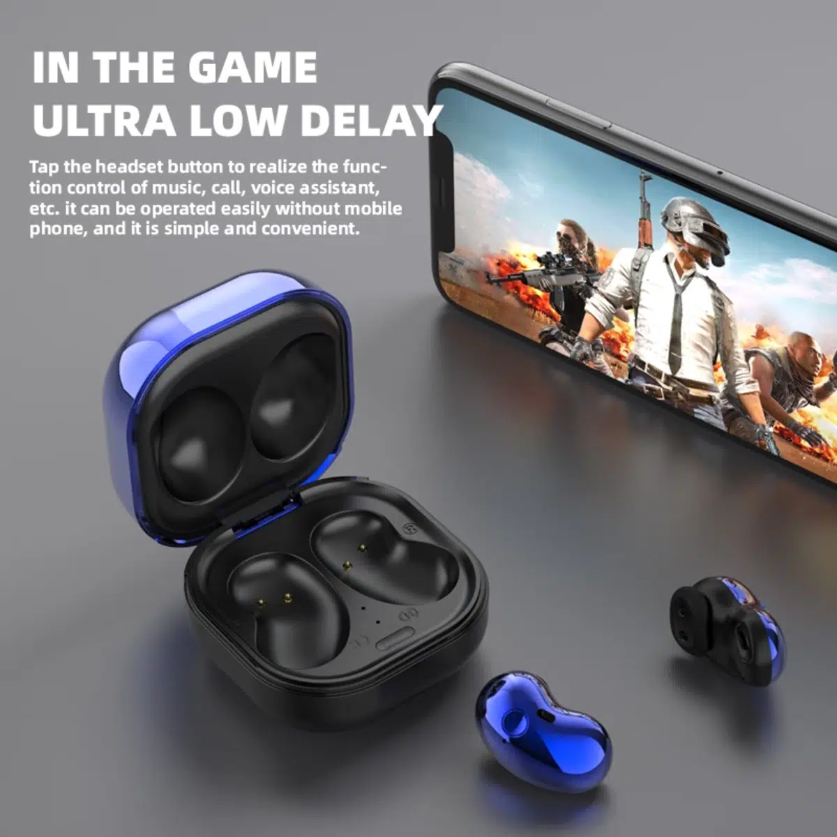 אוזניות ספורט אלחוטיות TWS Bluetooth 5.0