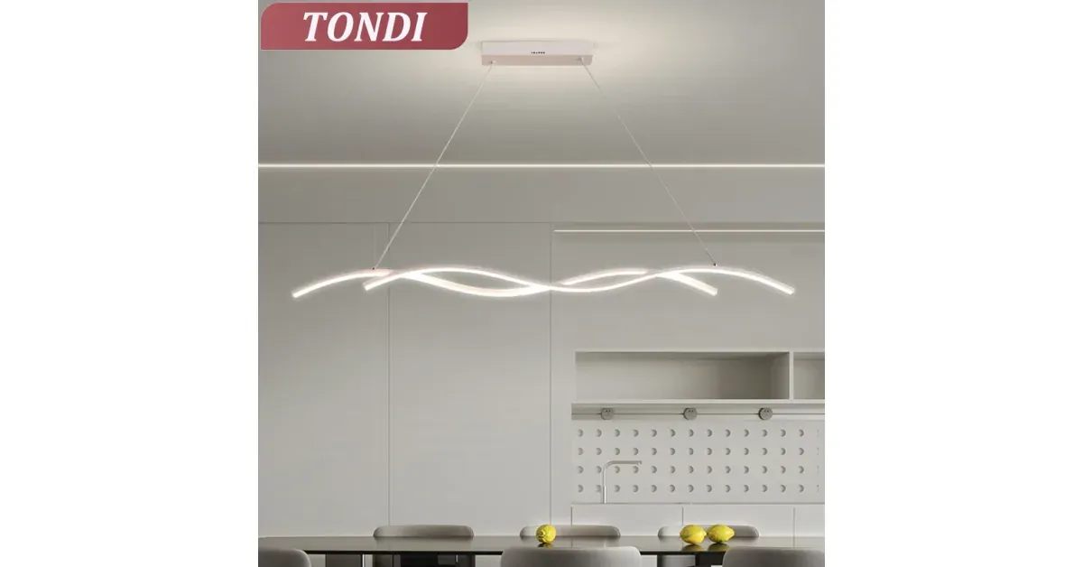 מנורת LED תלויה TONDI בעיצוב מינימליסטי