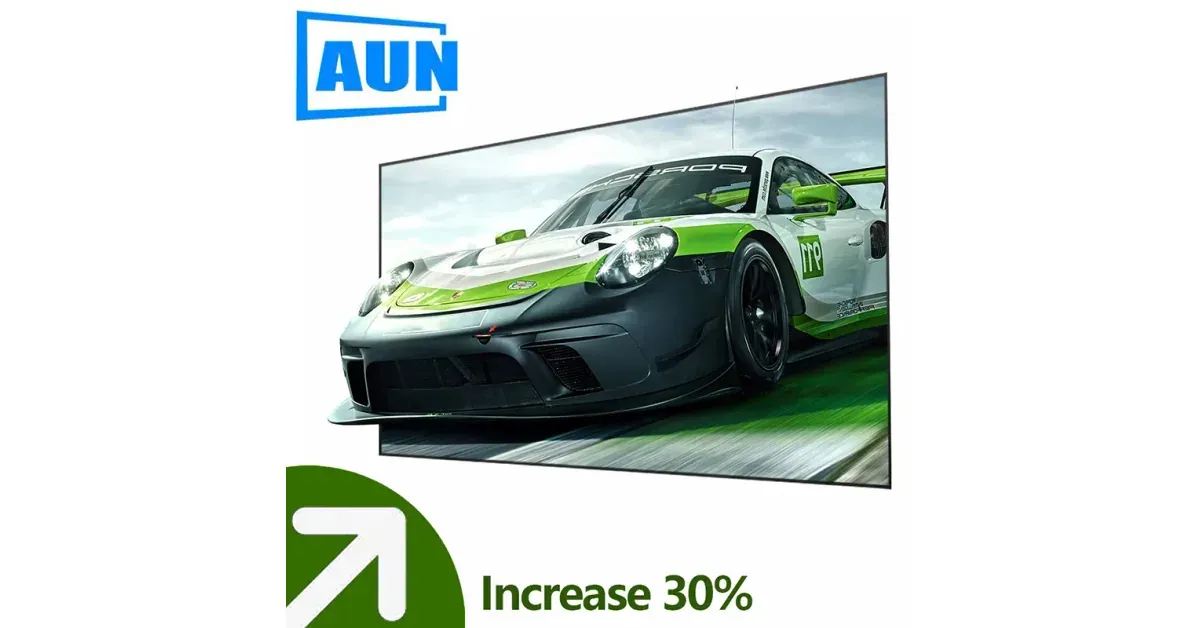 מסך הקרנה AUN נגד אור