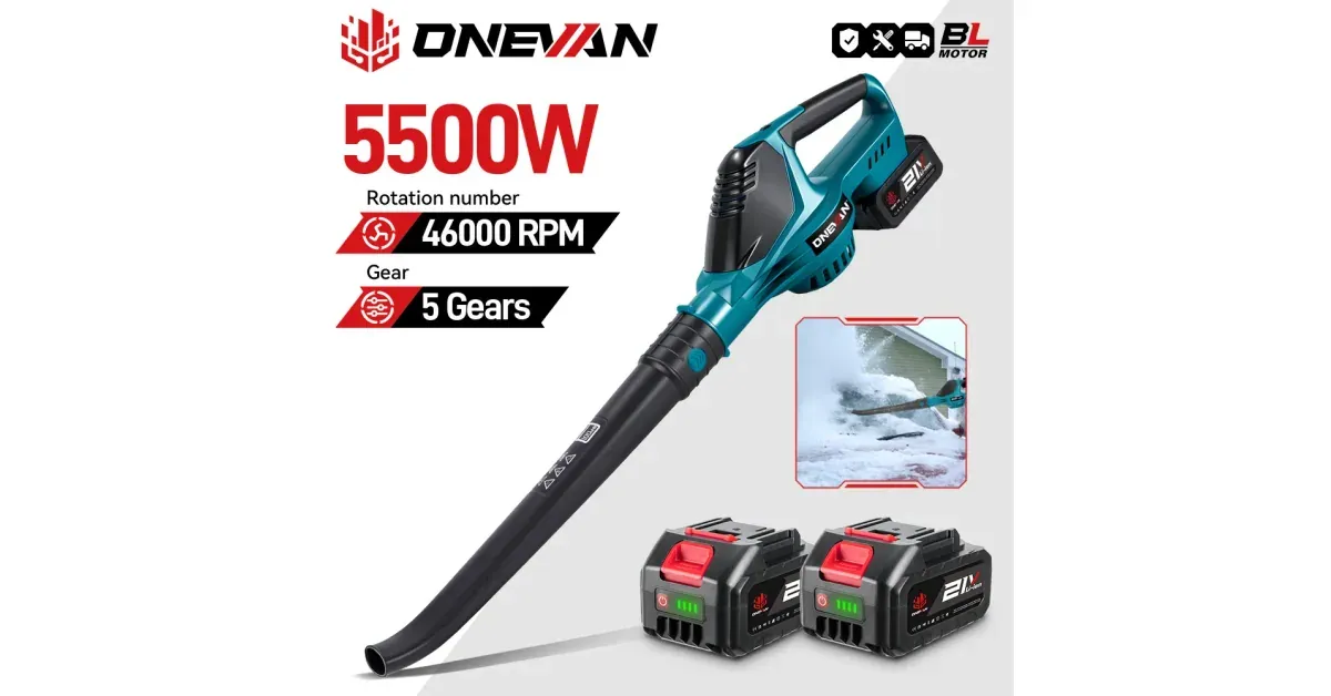 מפוח אלחוטי X50 של ONEVAN