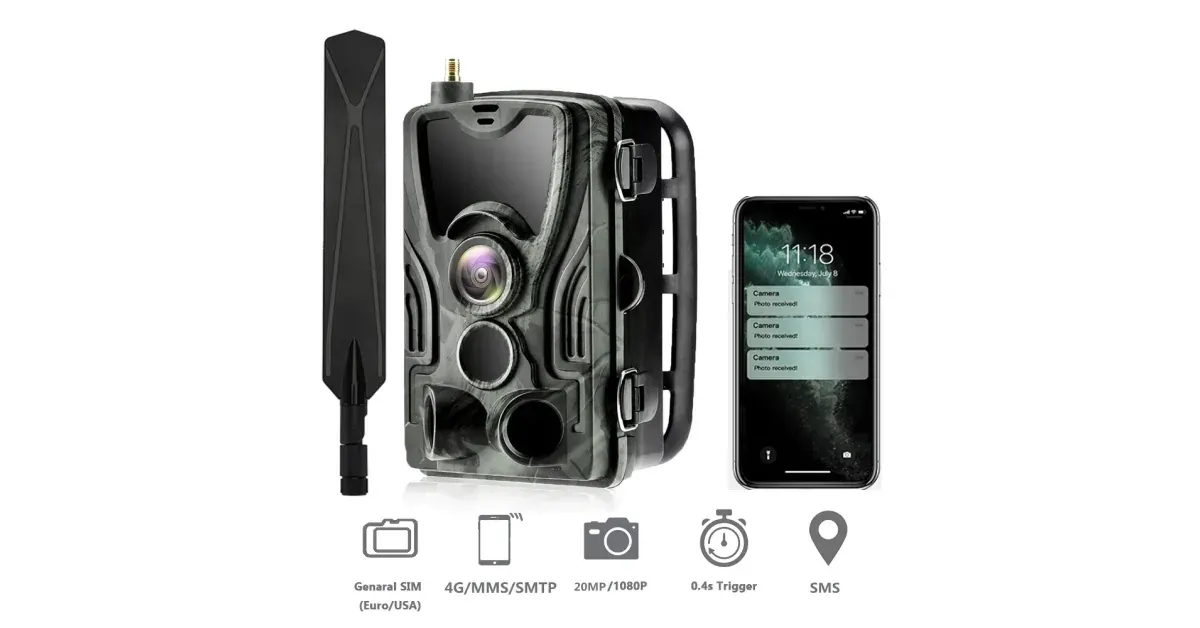 מצלמת שביל סנטקאם HC-801 דור 4G