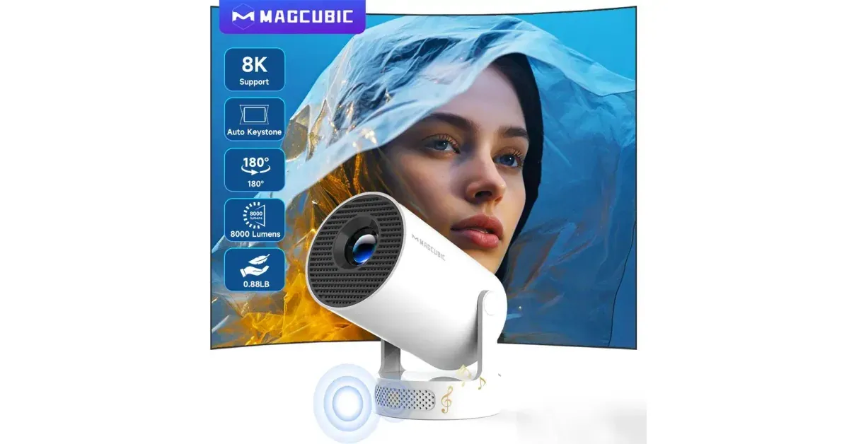 מקרן חכם HY300 Pro מבית Magcubic