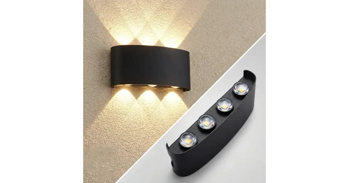 ספוט LED קיר בעיצוב מודרני