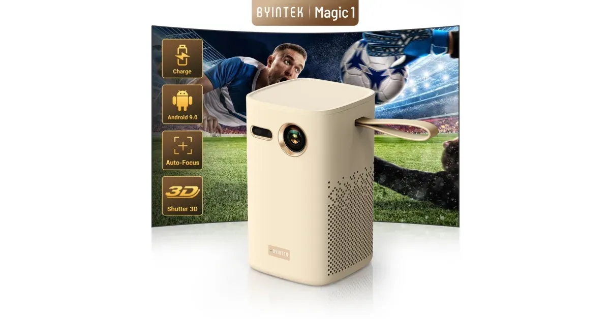 מקרן חכם נייד BYINTEK Magic 1