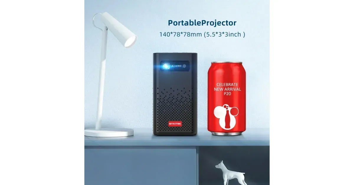 מקרן חכם מיני BYINTEK P20