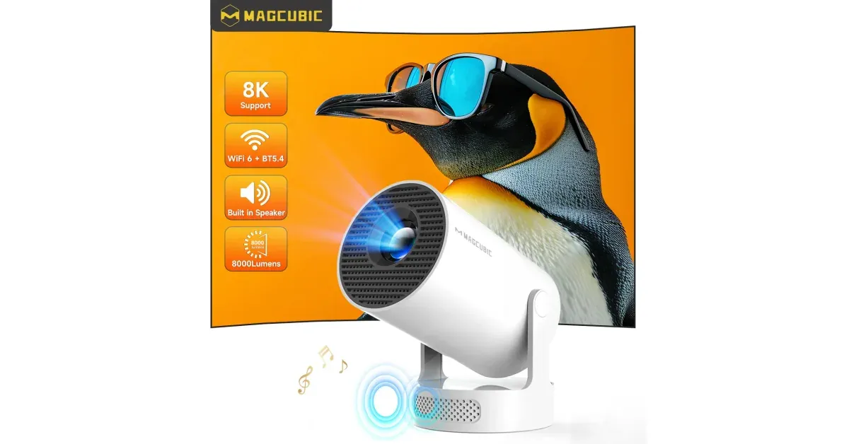 מקרן חכם נייד Magcubic HY300Pro+