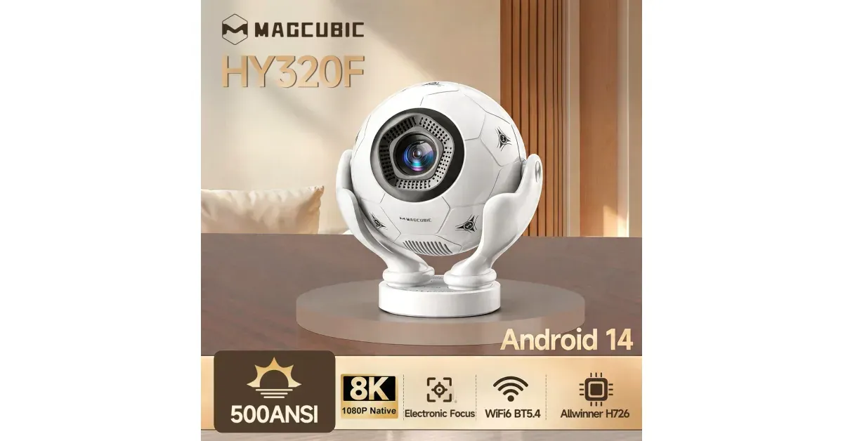 מקרן חכם Magcubic HY320F 500 ANSI