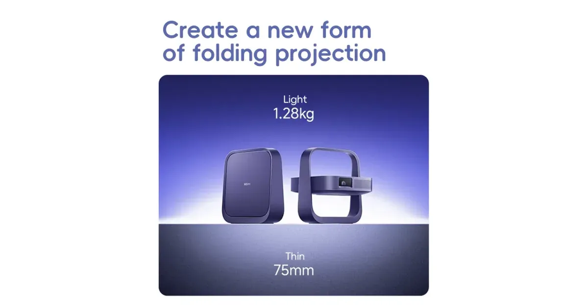מקרן חכם XGIMI Z6X Pro בטכנולוגיית לייזר